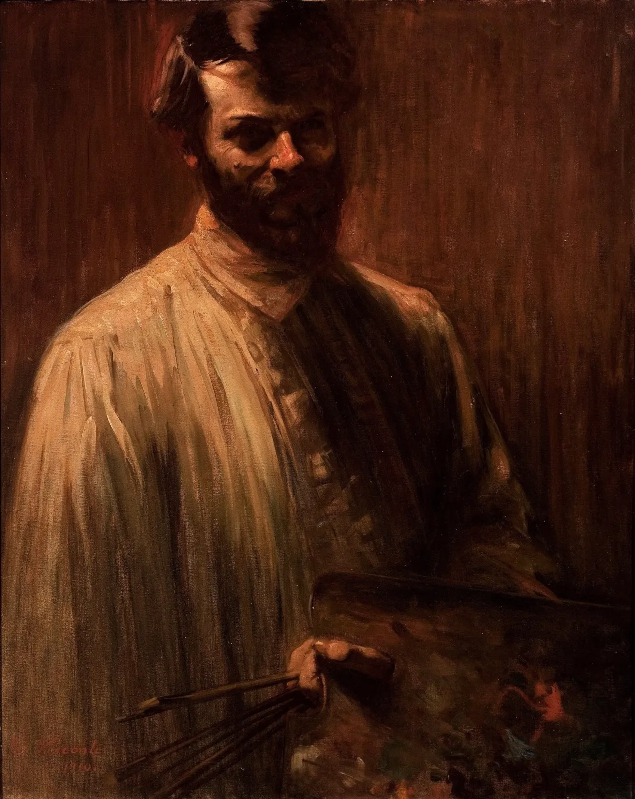 Autoportrait 1910, Eliseu Visconti