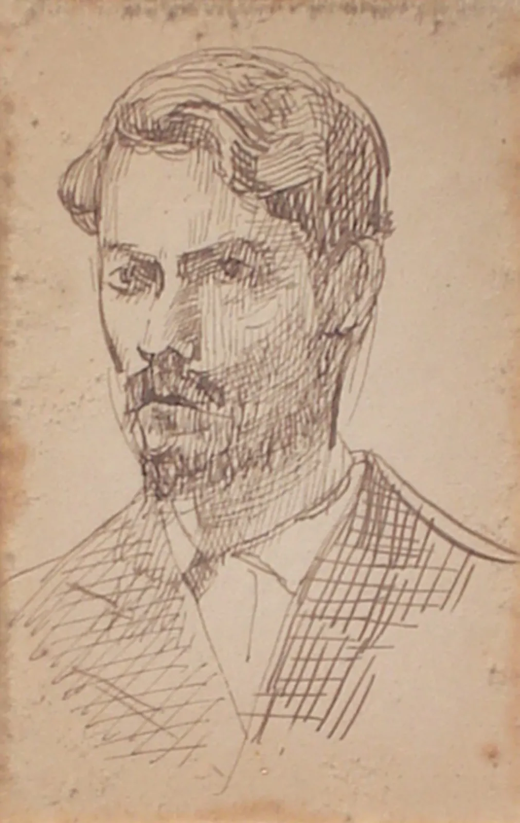 Autoportrait vers 1900, Eliseu Visconti