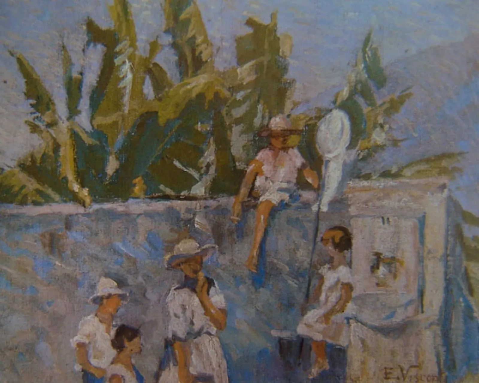 Fontaine - Étude pour « Gamins de la montée », Eliseu Visconti