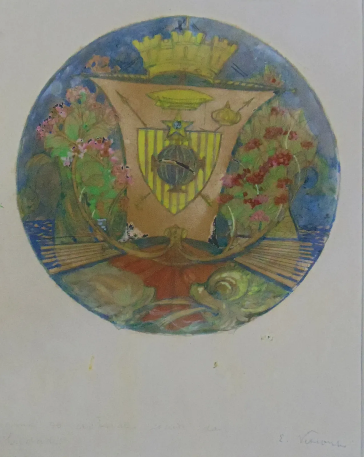 Blason de la ville de Rio de Janeiro - Étude, Eliseu Visconti