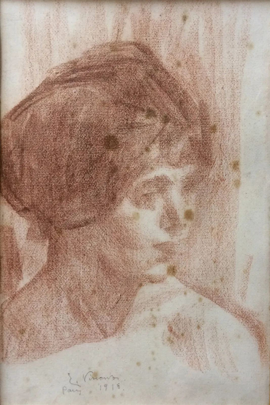 Buste de femme, Eliseu Visconti