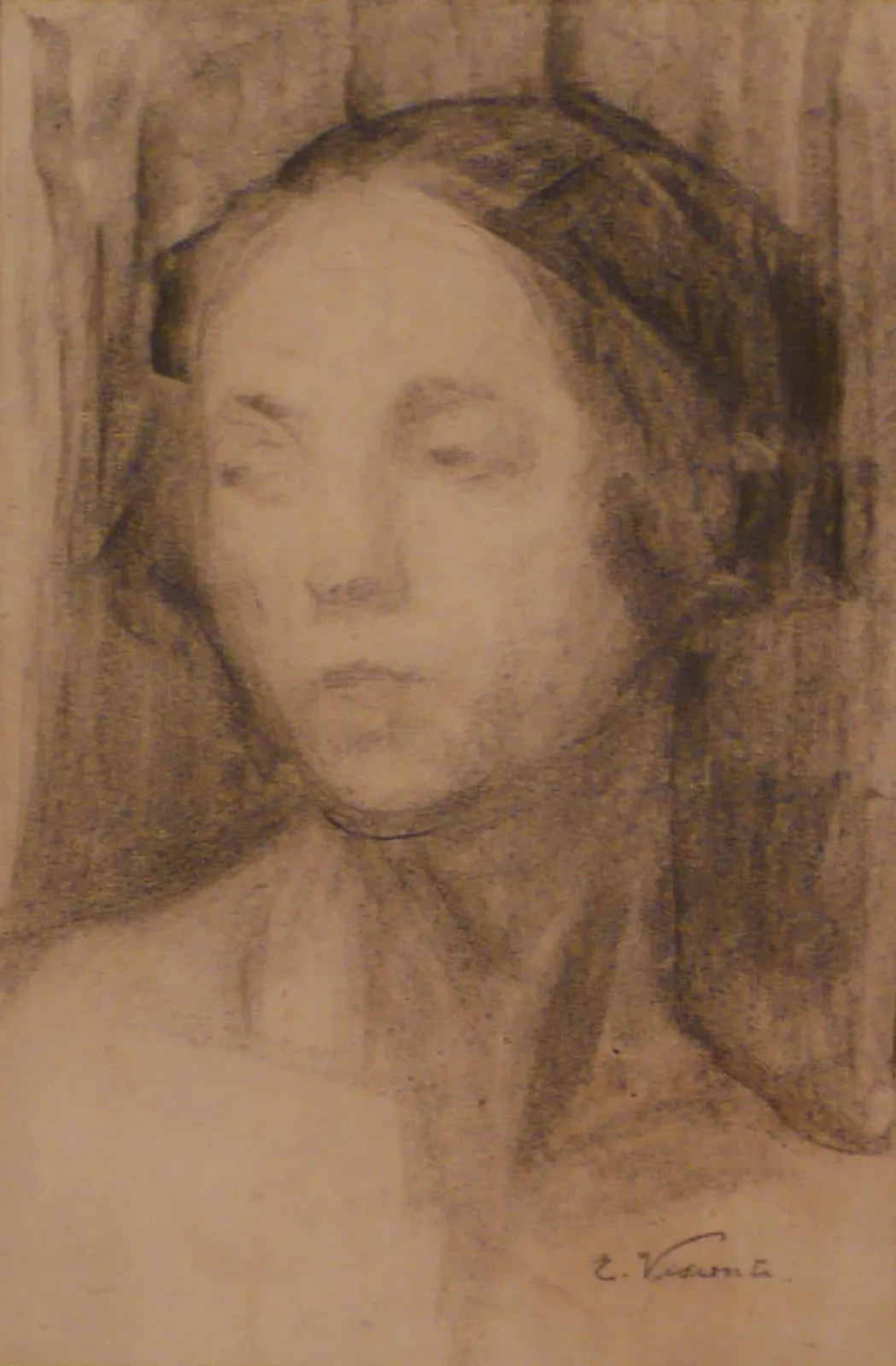 Tête féminine, Eliseu Visconti