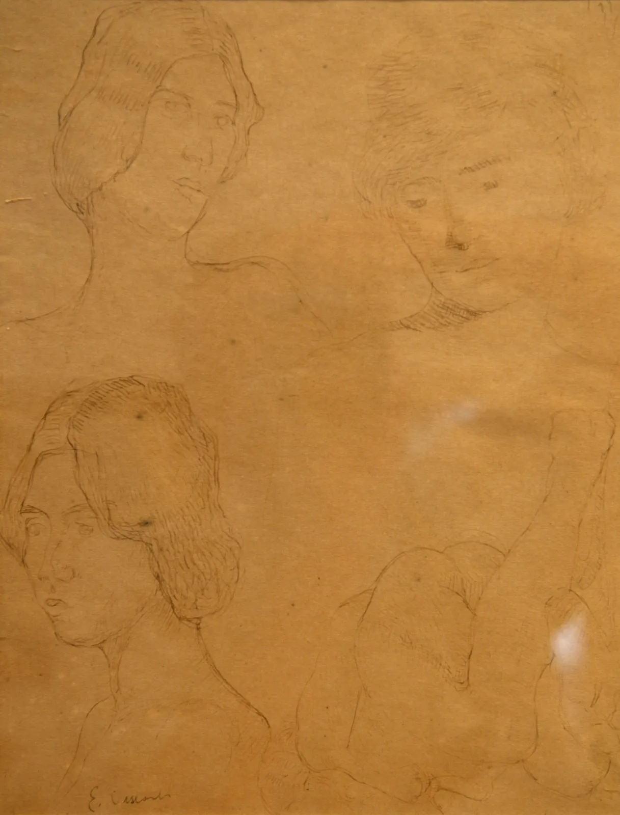 Têtes féminines, Eliseu Visconti