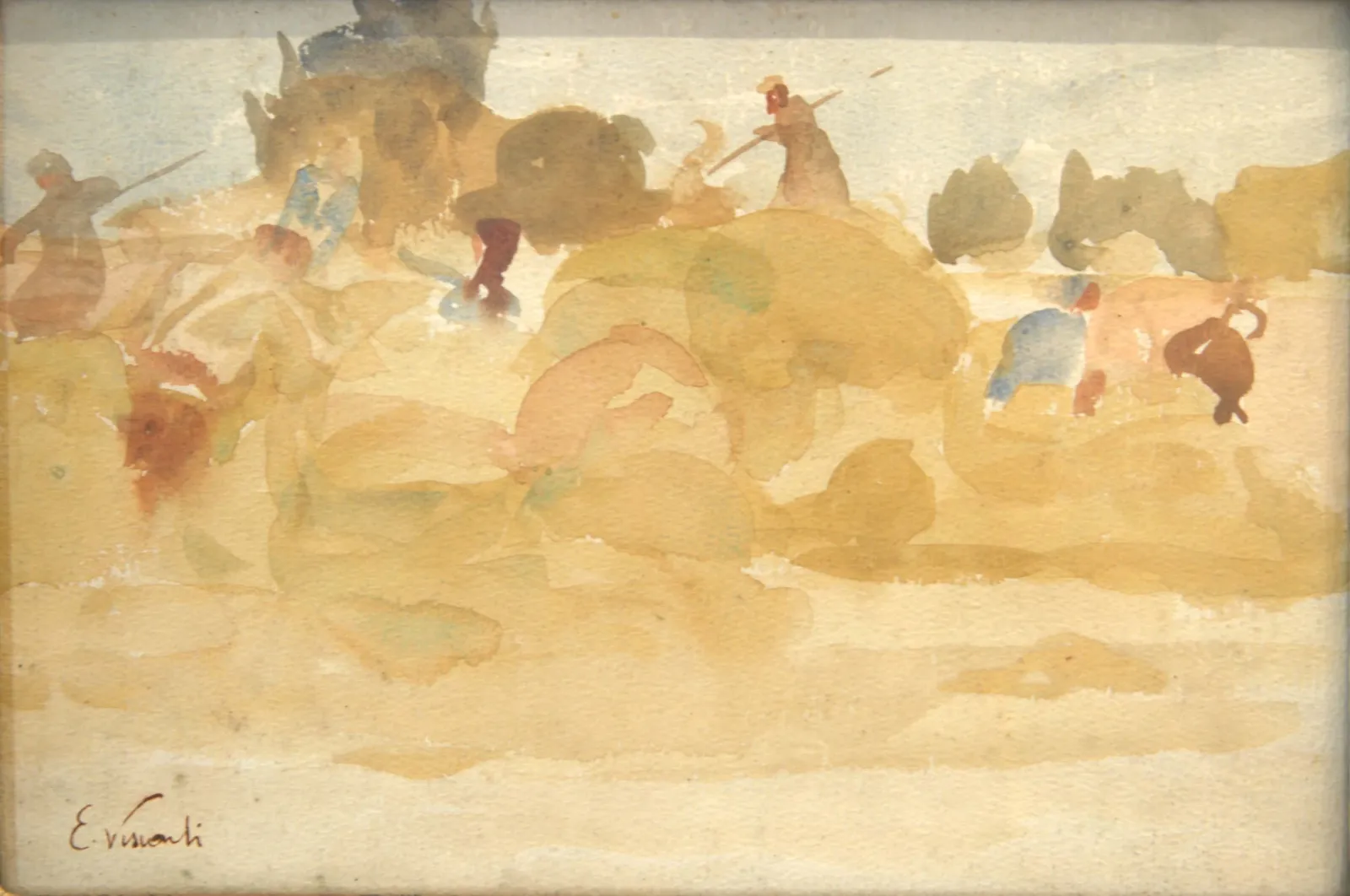 Paysans à la fenaison - Saint-Hubert, Eliseu Visconti