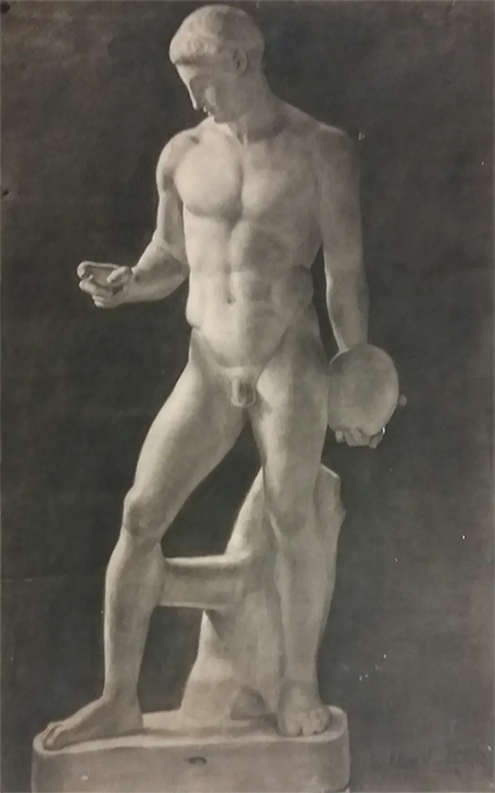 Discobole - Sculpture, Eliseu Visconti