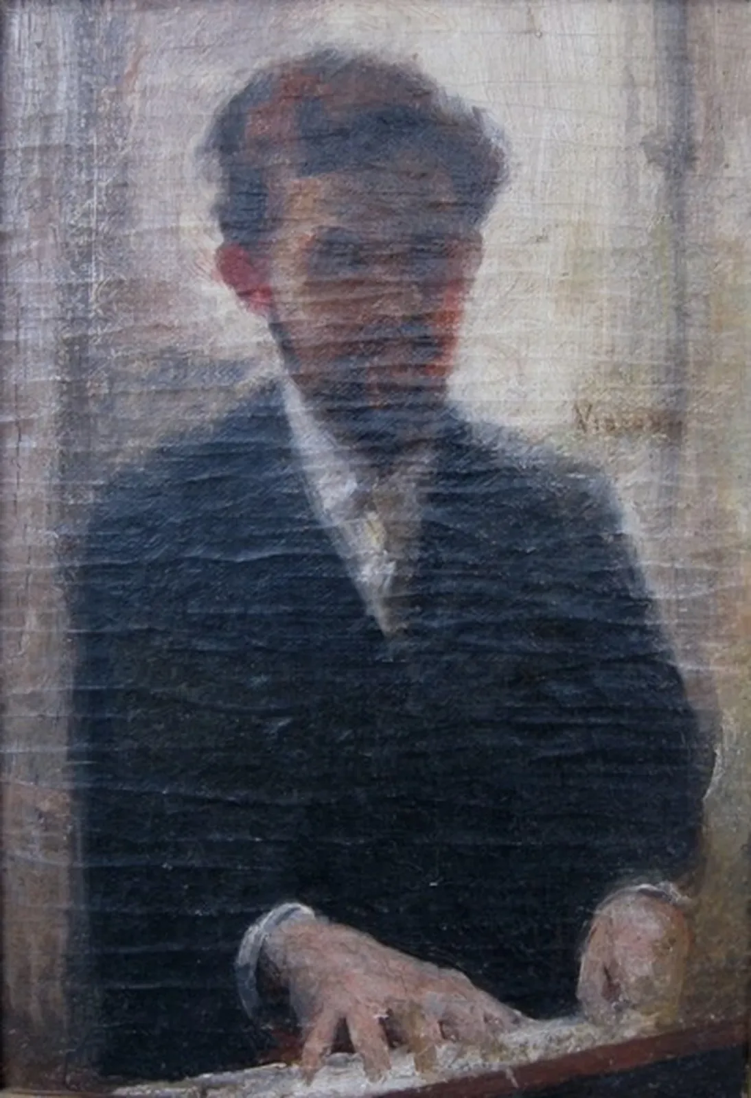 Étude pour le « Portrait du maestro Alberto Nepomuceno », Eliseu Visconti