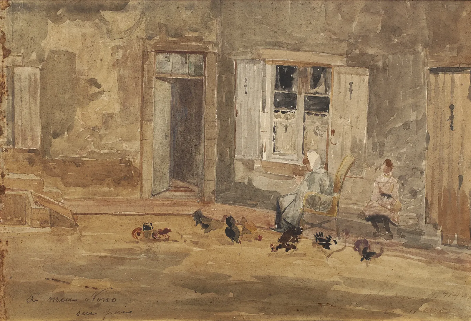 Figures et poules, Eliseu Visconti