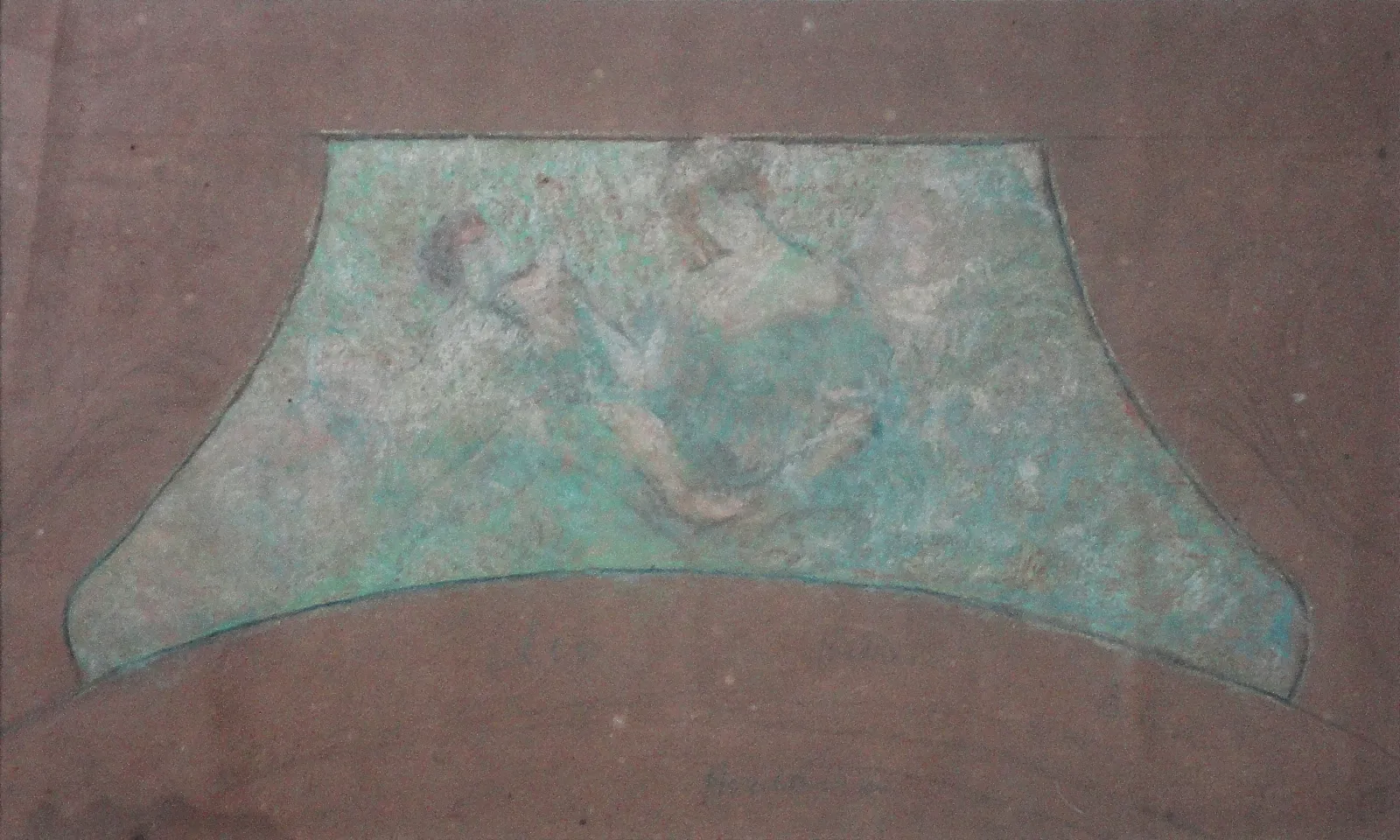 Figures - Étude pour le Théâtre municipal de Rio de Janeiro, Eliseu Visconti