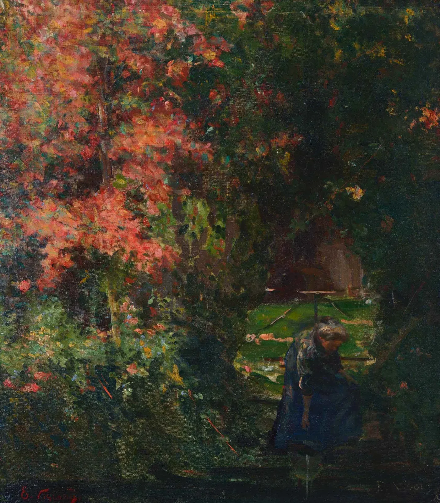 Jardin de la famille, Eliseu Visconti