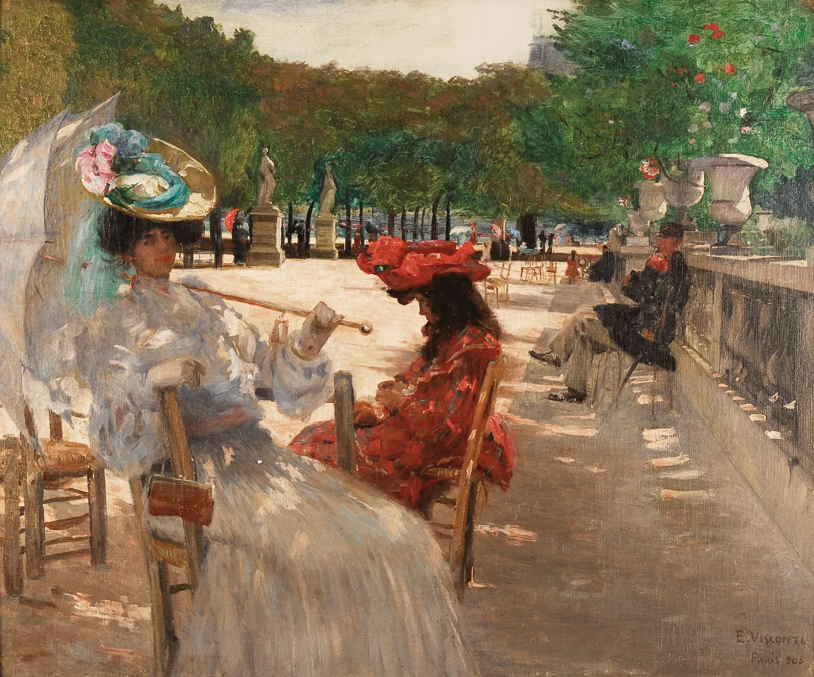 Jardin du Luxembourg, Eliseu Visconti