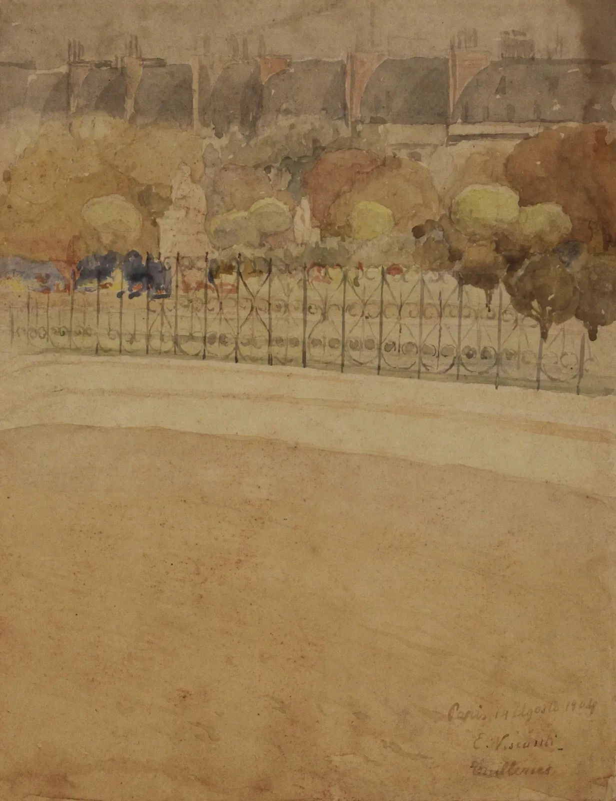 Jardin des Tuileries, Eliseu Visconti