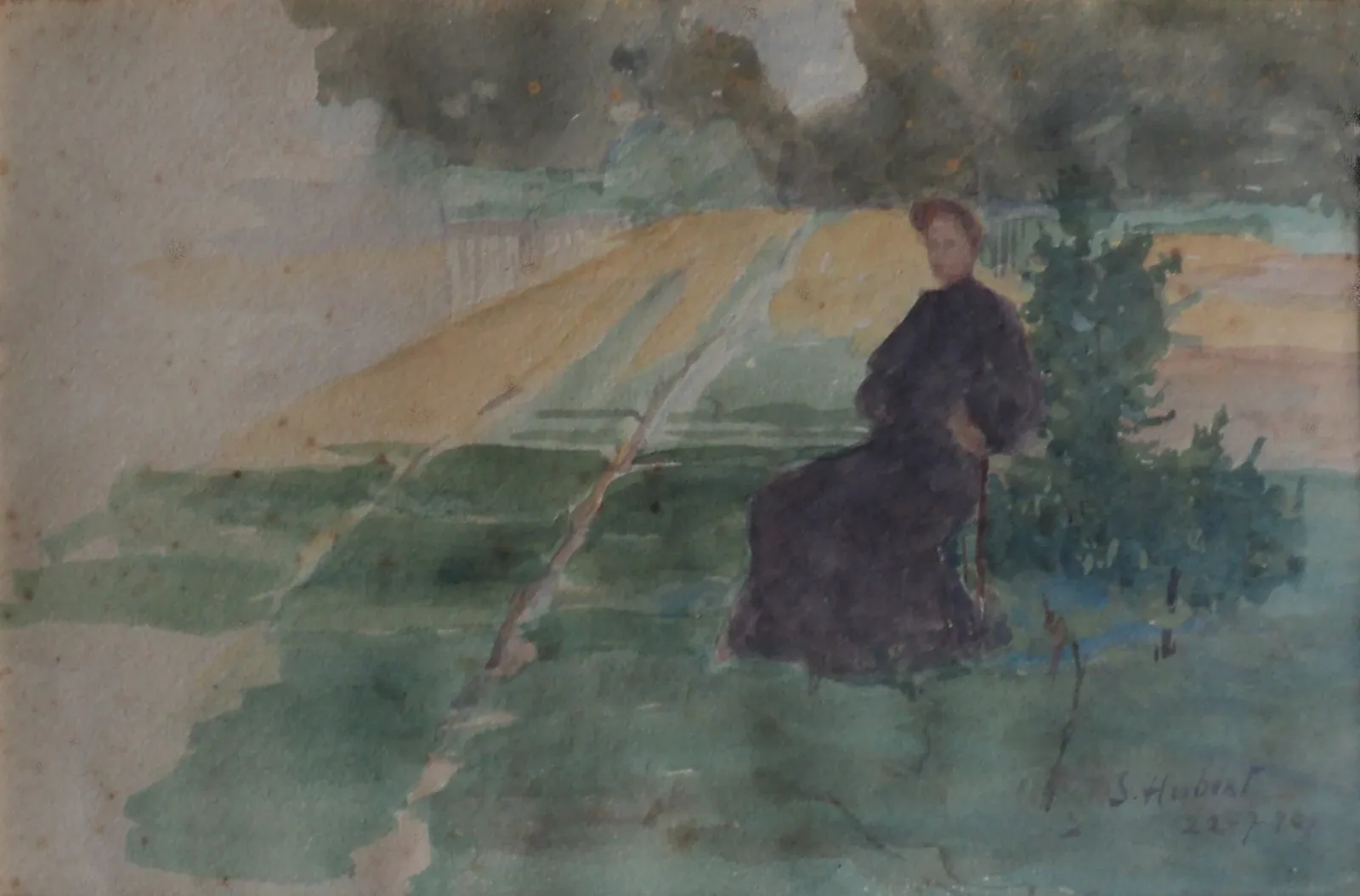 Louise à Saint-Hubert, Eliseu Visconti