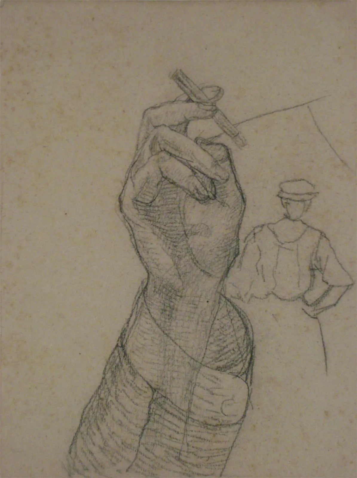 Main - Étude pour le portrait de Gonzaga Duque, Eliseu Visconti