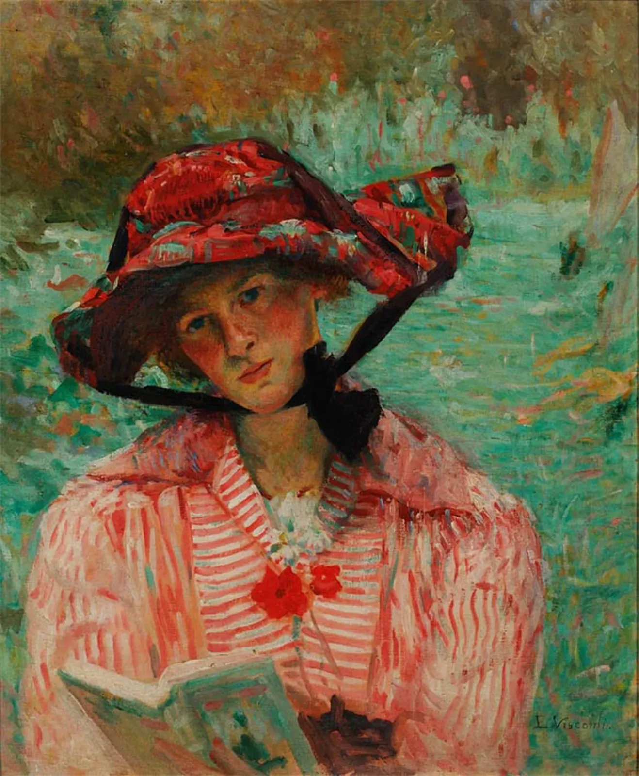 Méditant, Eliseu Visconti
