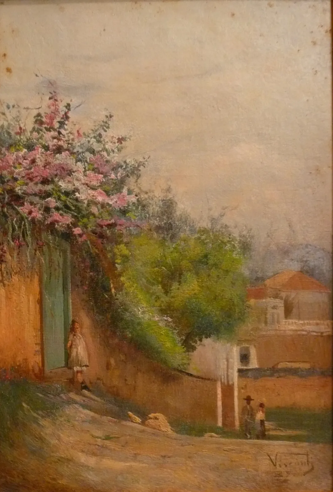 Fillette au portail, Eliseu Visconti
