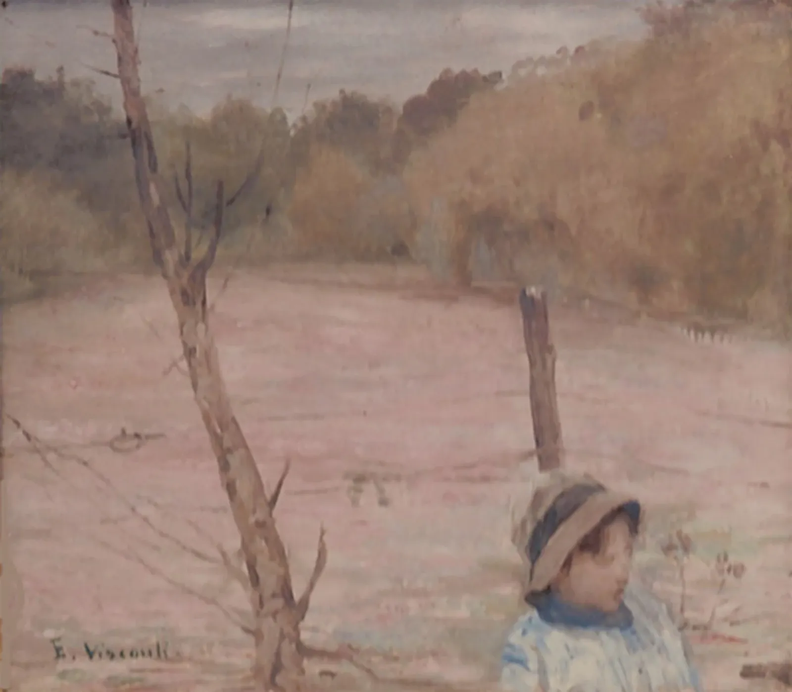 Mon fils Tobias à la campagne, Eliseu Visconti