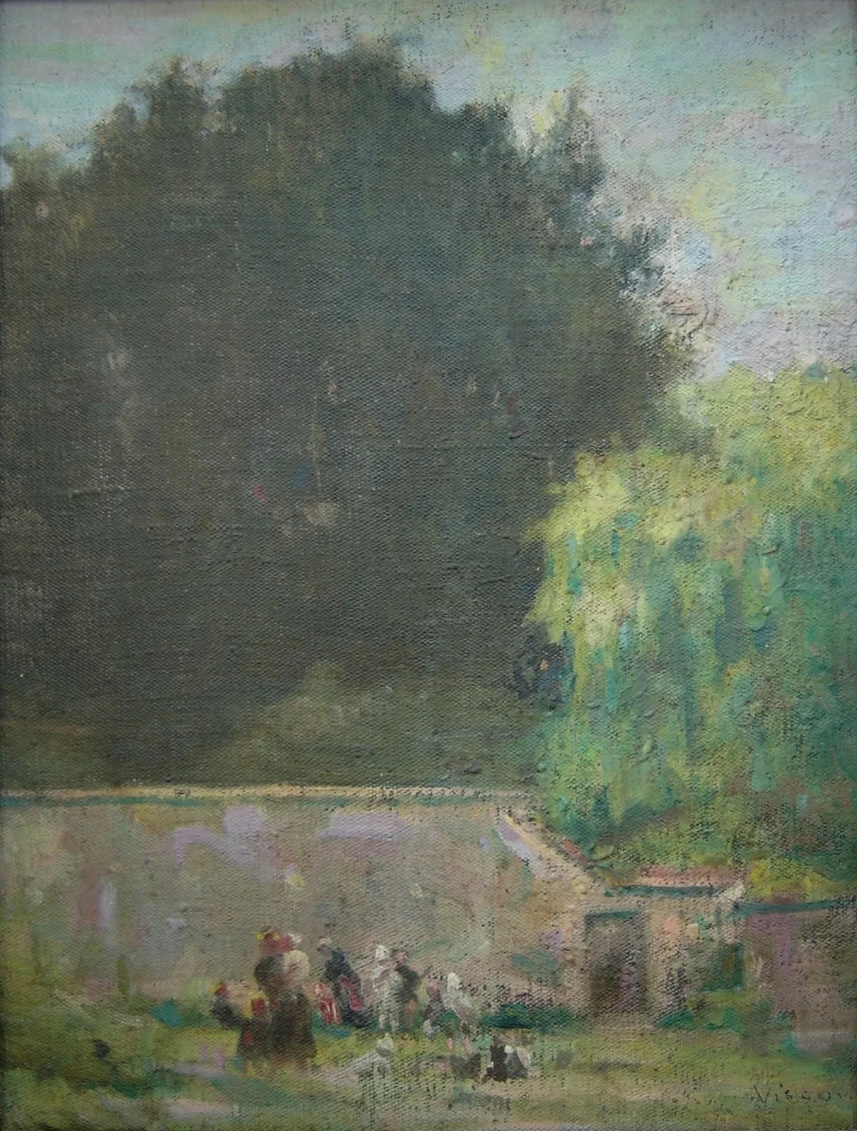 Mur de cour, Eliseu Visconti