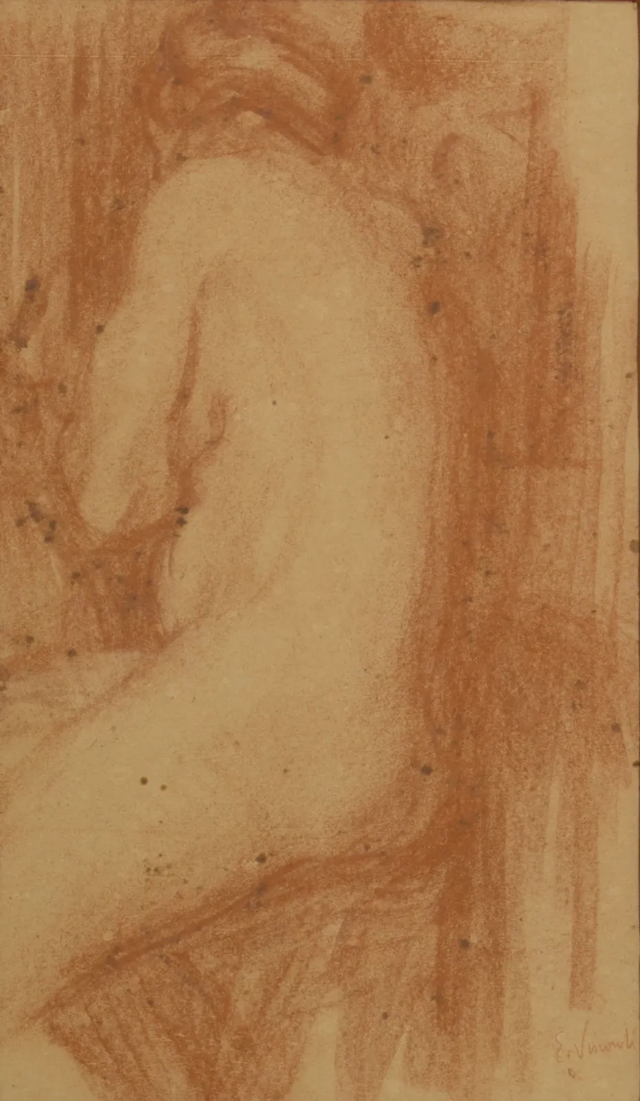Nu de dos, Eliseu Visconti