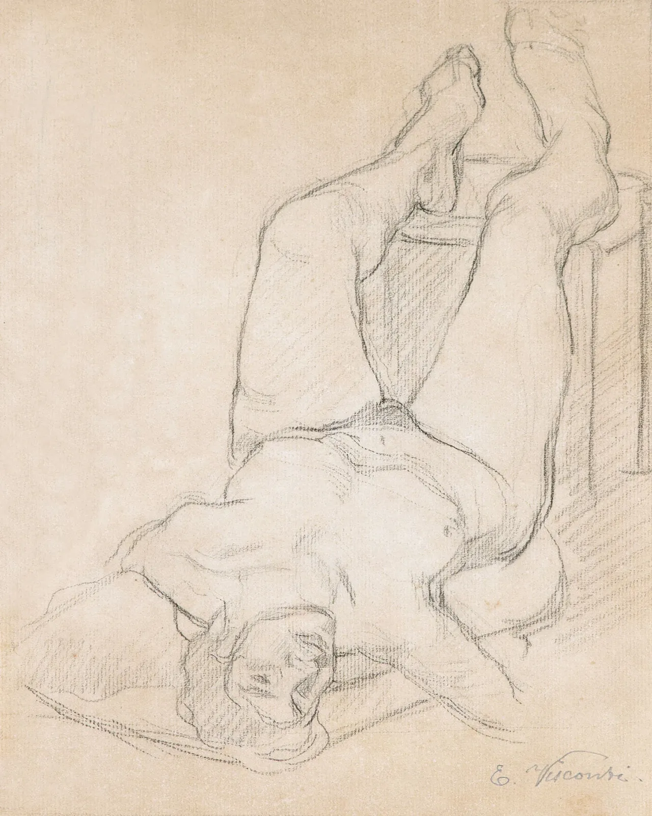 Nu couché, Eliseu Visconti