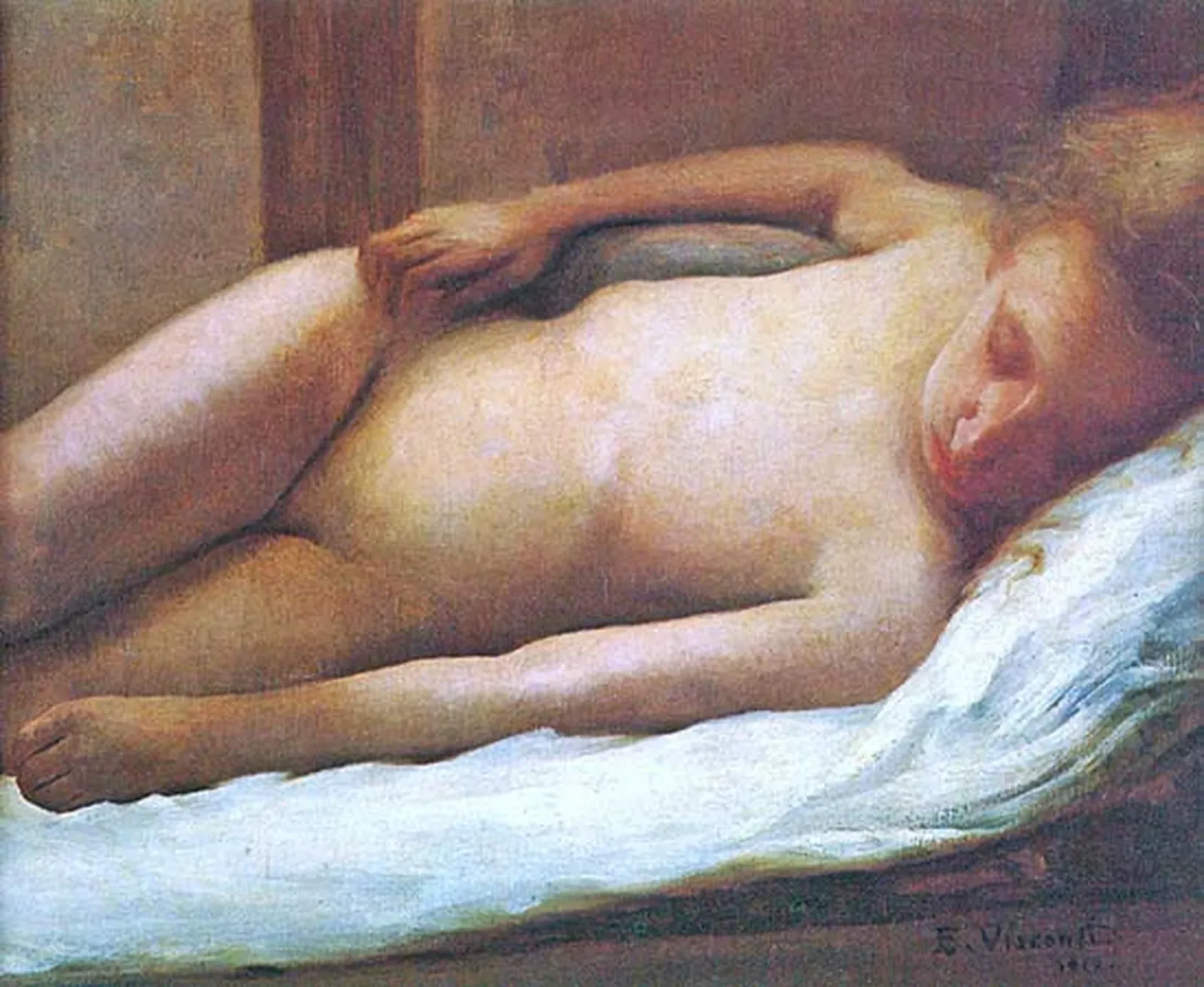 Nu couché, Eliseu Visconti