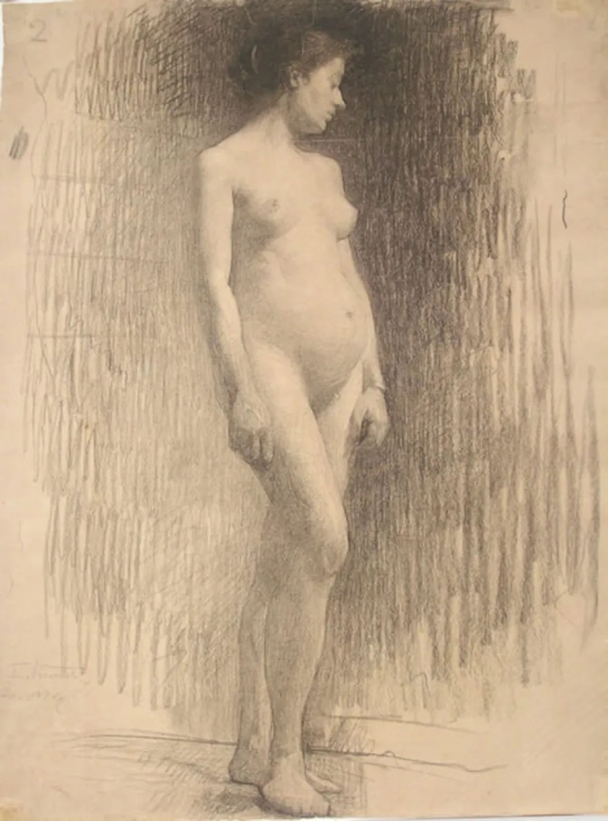 Nu féminin, Eliseu Visconti