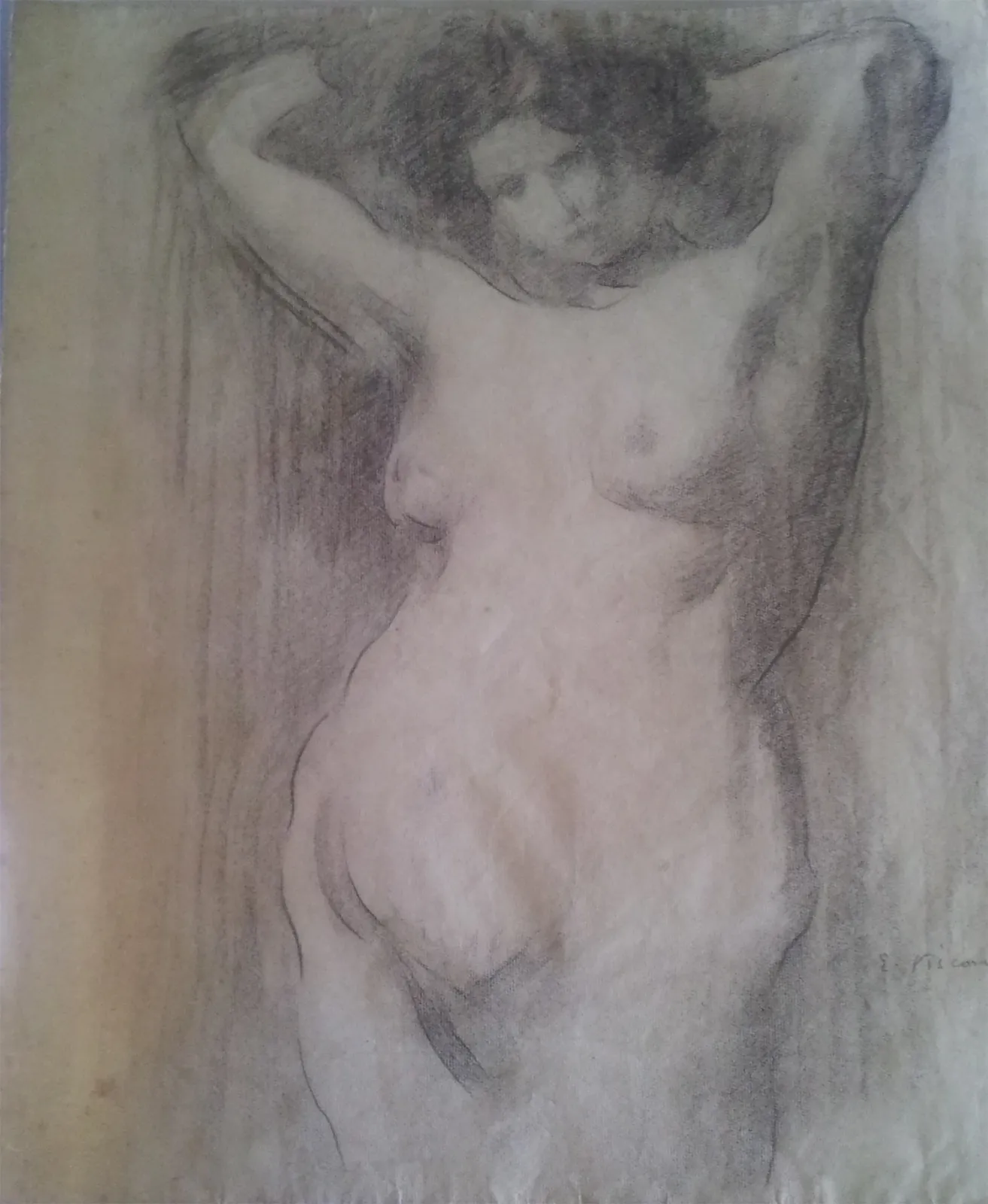Nu féminin, Eliseu Visconti