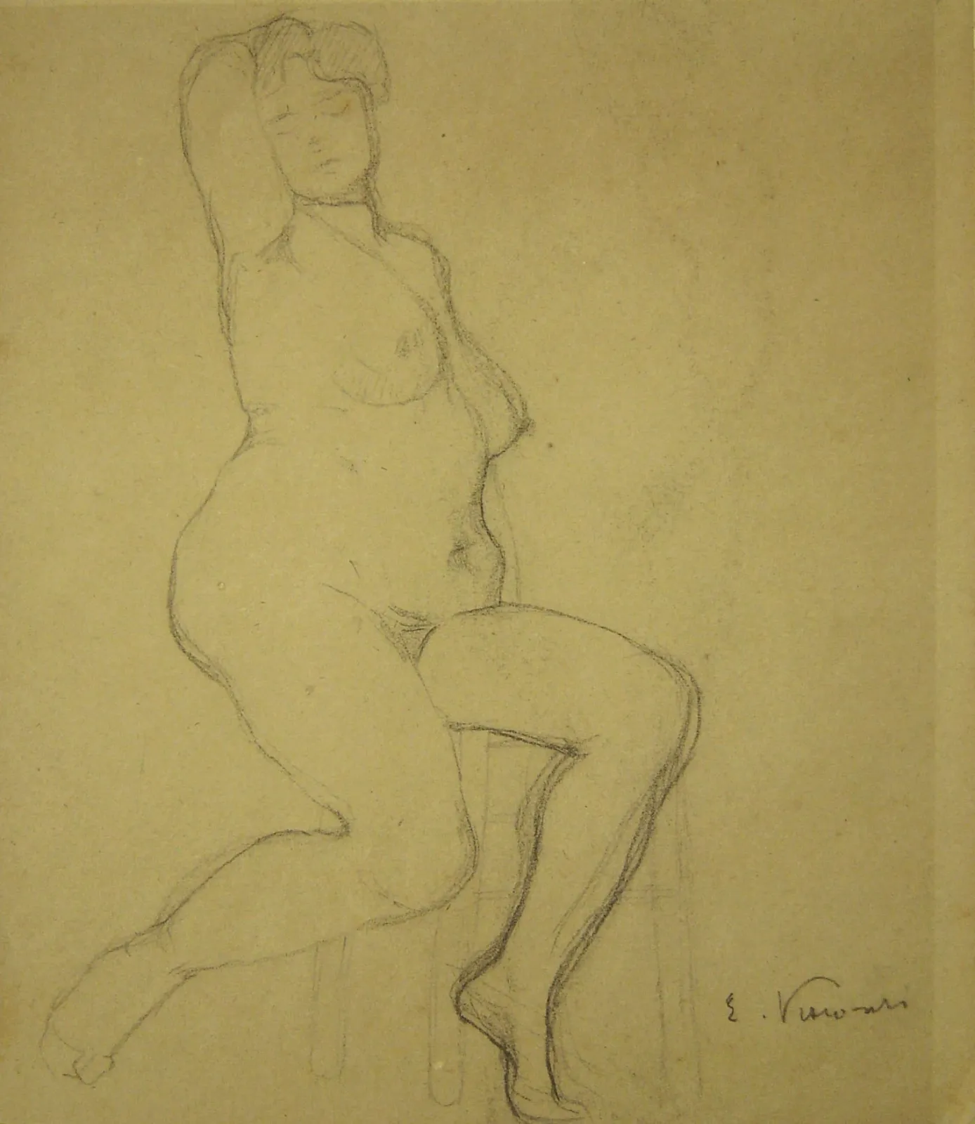 Nu féminin, Eliseu Visconti