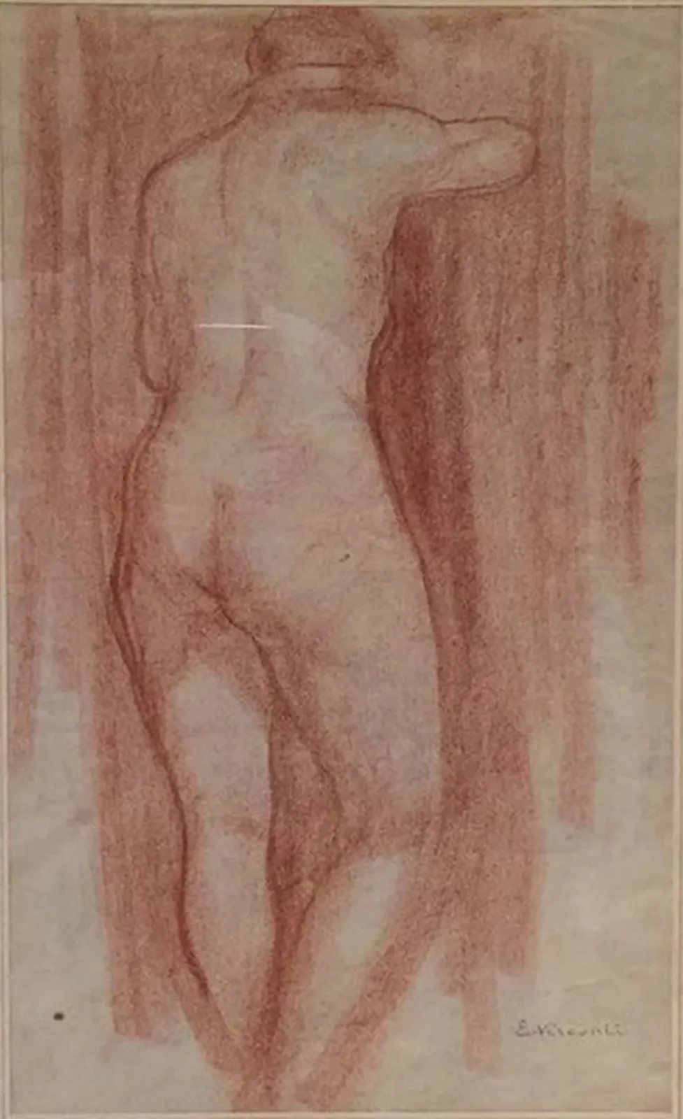 Nu féminin de dos, Eliseu Visconti