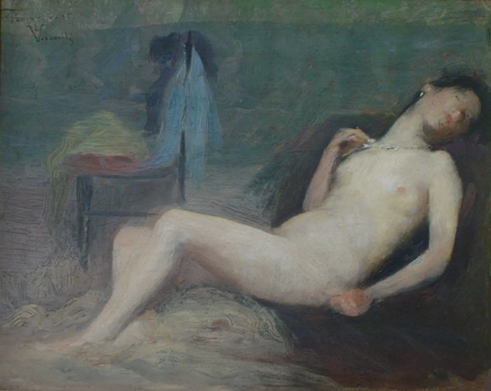 Nu féminin - Étude pour « Nu couché », Eliseu Visconti