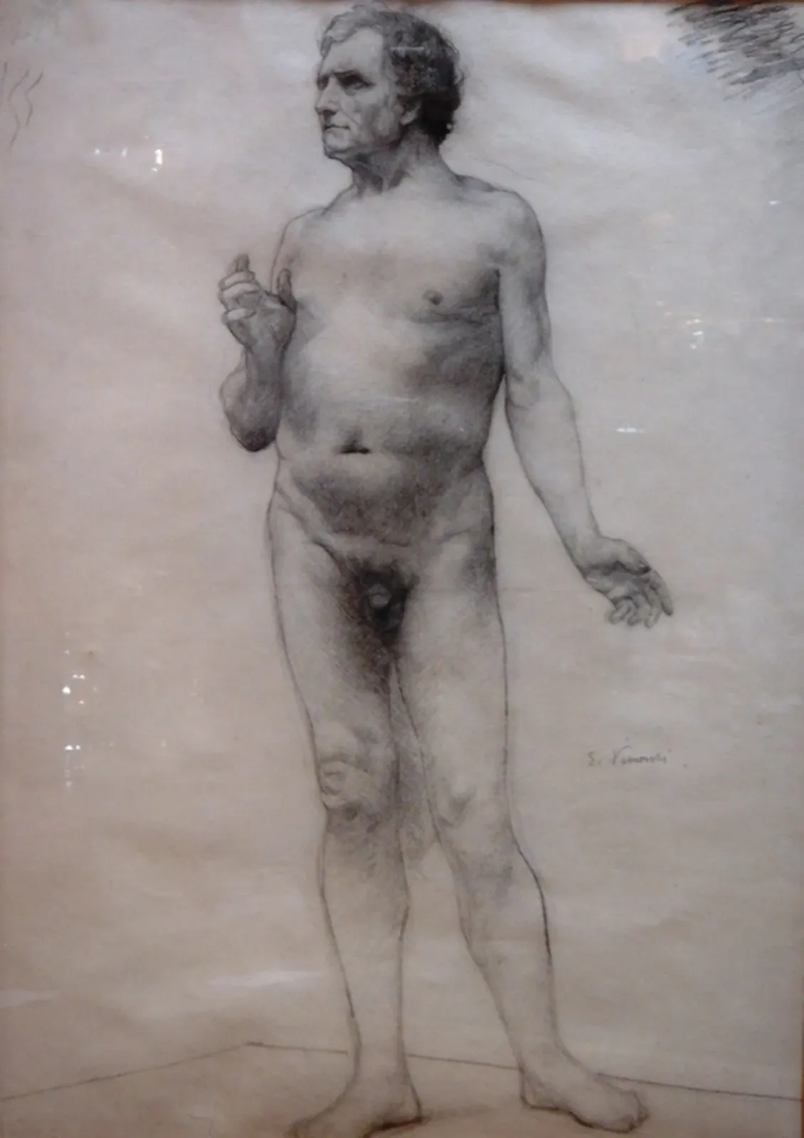 Nu masculin, Eliseu Visconti