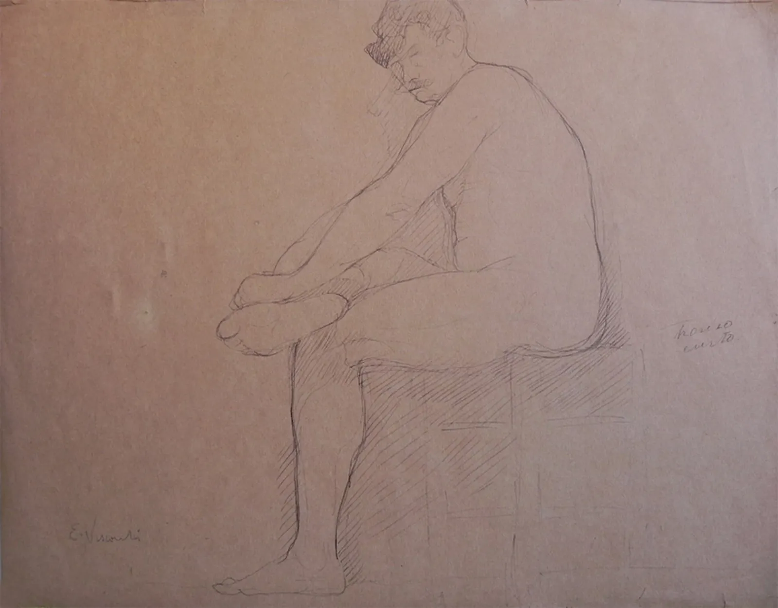 Nu masculin, Eliseu Visconti