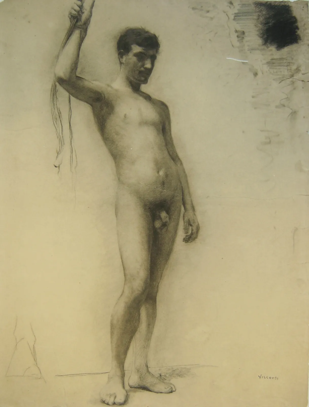 Nu masculin debout, Eliseu Visconti