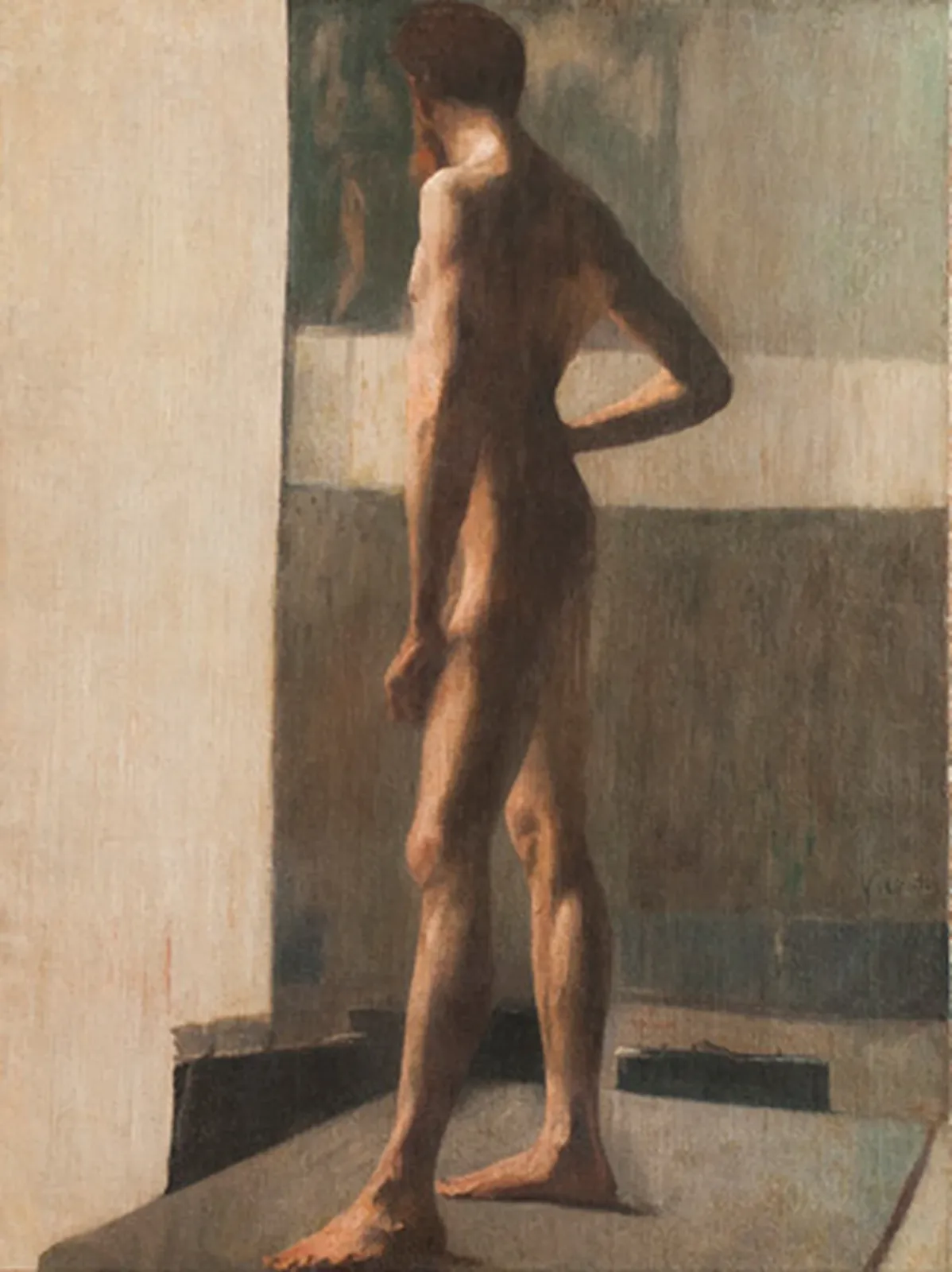 Nu masculin debout, Eliseu Visconti