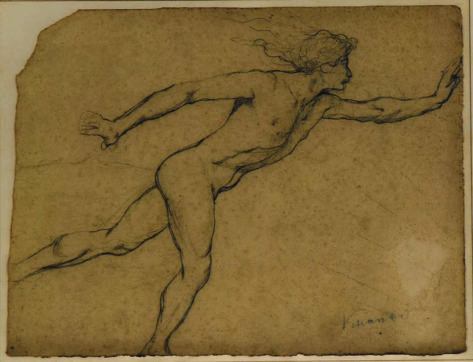 Nu masculin en mouvement, Eliseu Visconti