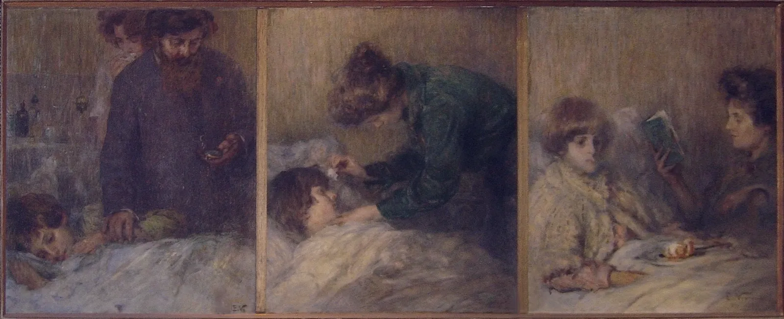 Le Foyer (triptyque), Eliseu Visconti