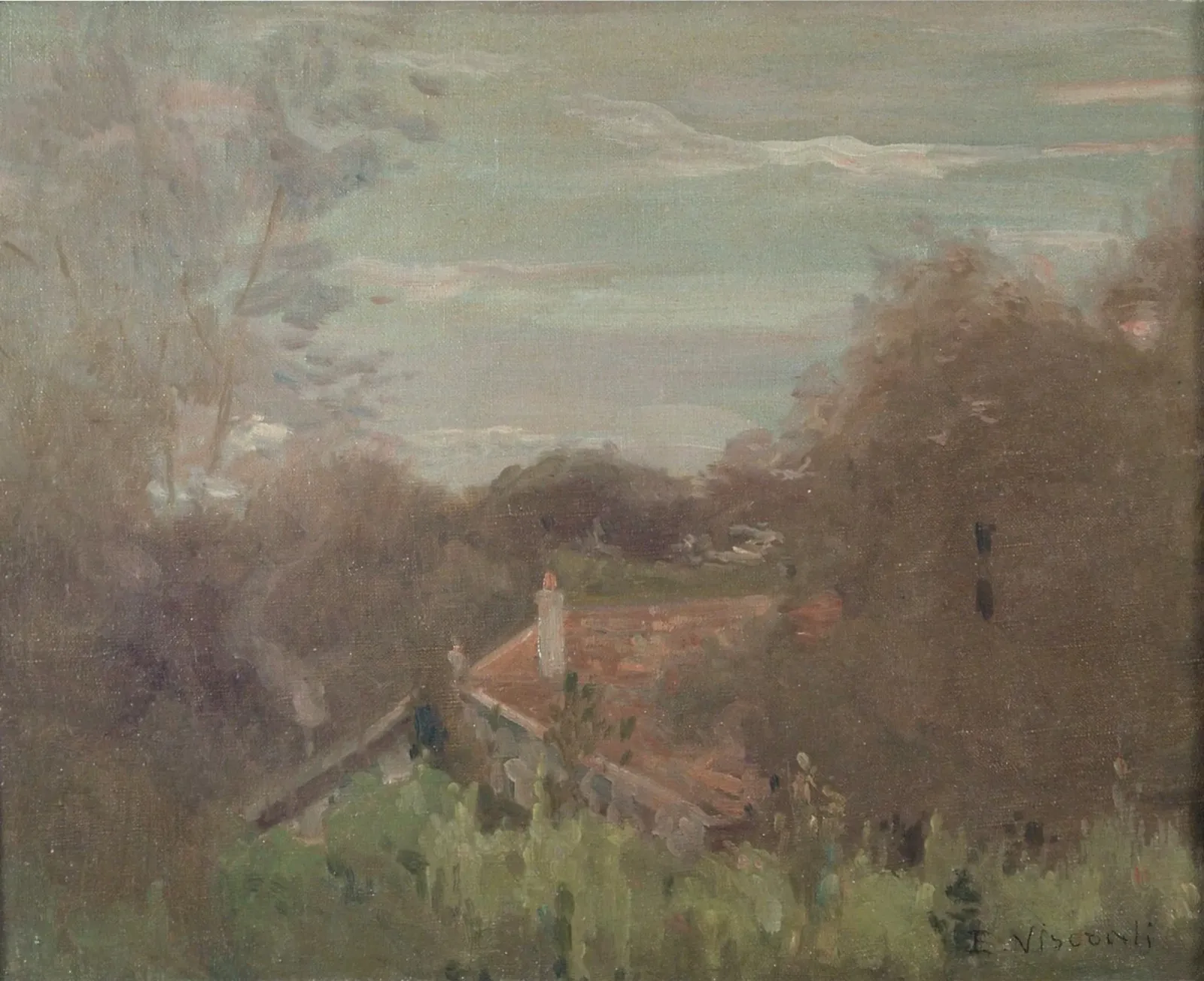 Paysage de Saint-Hubert, Eliseu Visconti