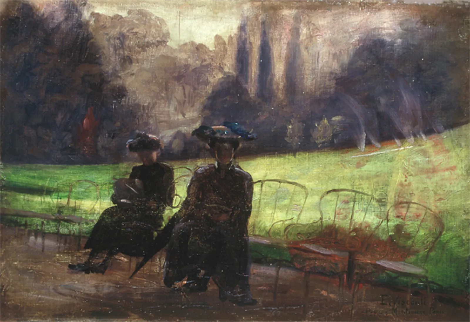 Parc Montsouris, Eliseu Visconti
