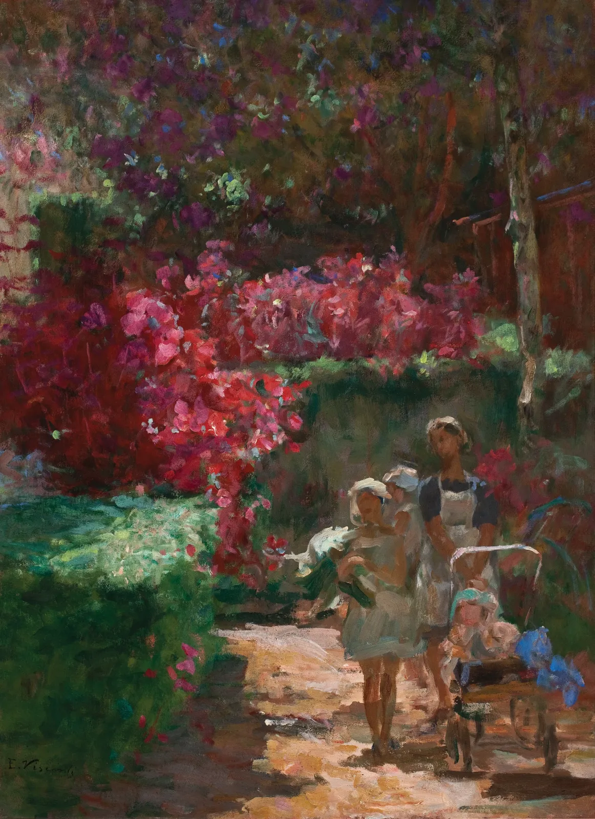 Promenade dans le parc, Eliseu Visconti