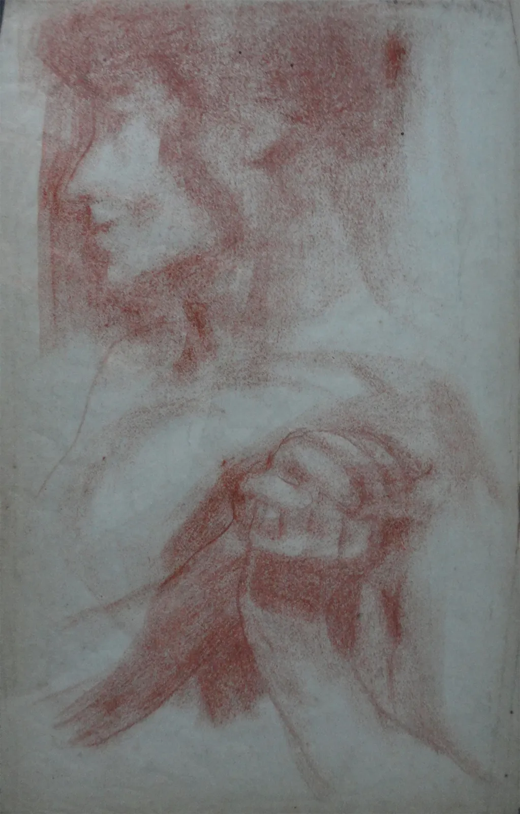 Profil et mains, Eliseu Visconti