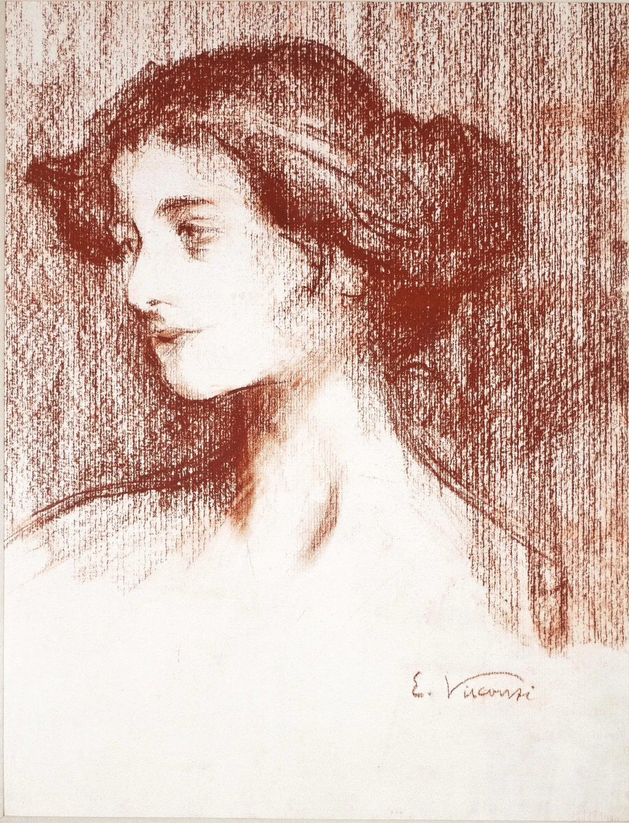 Profil féminin, Eliseu Visconti