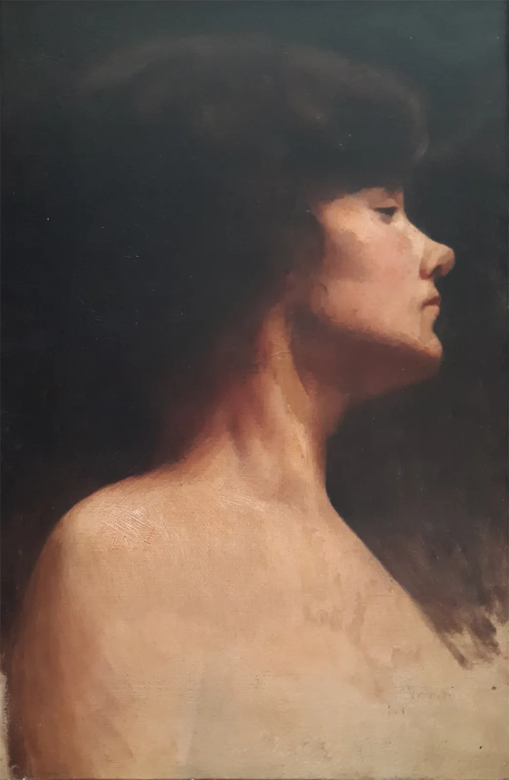 Profil féminin, Eliseu Visconti