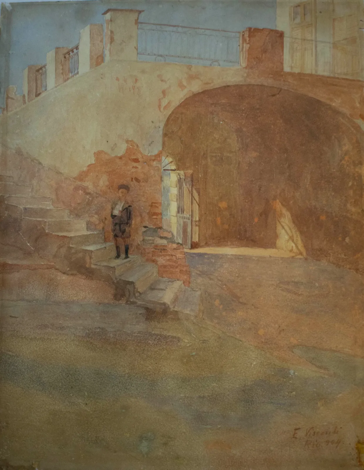 Portail de la Couronne, Eliseu Visconti