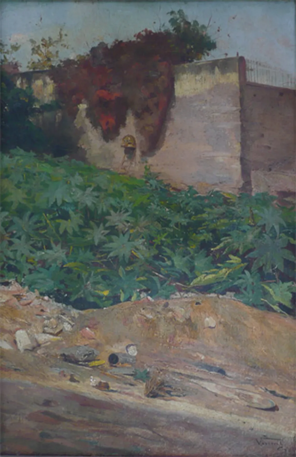 Recoin avec des ricins, Eliseu Visconti