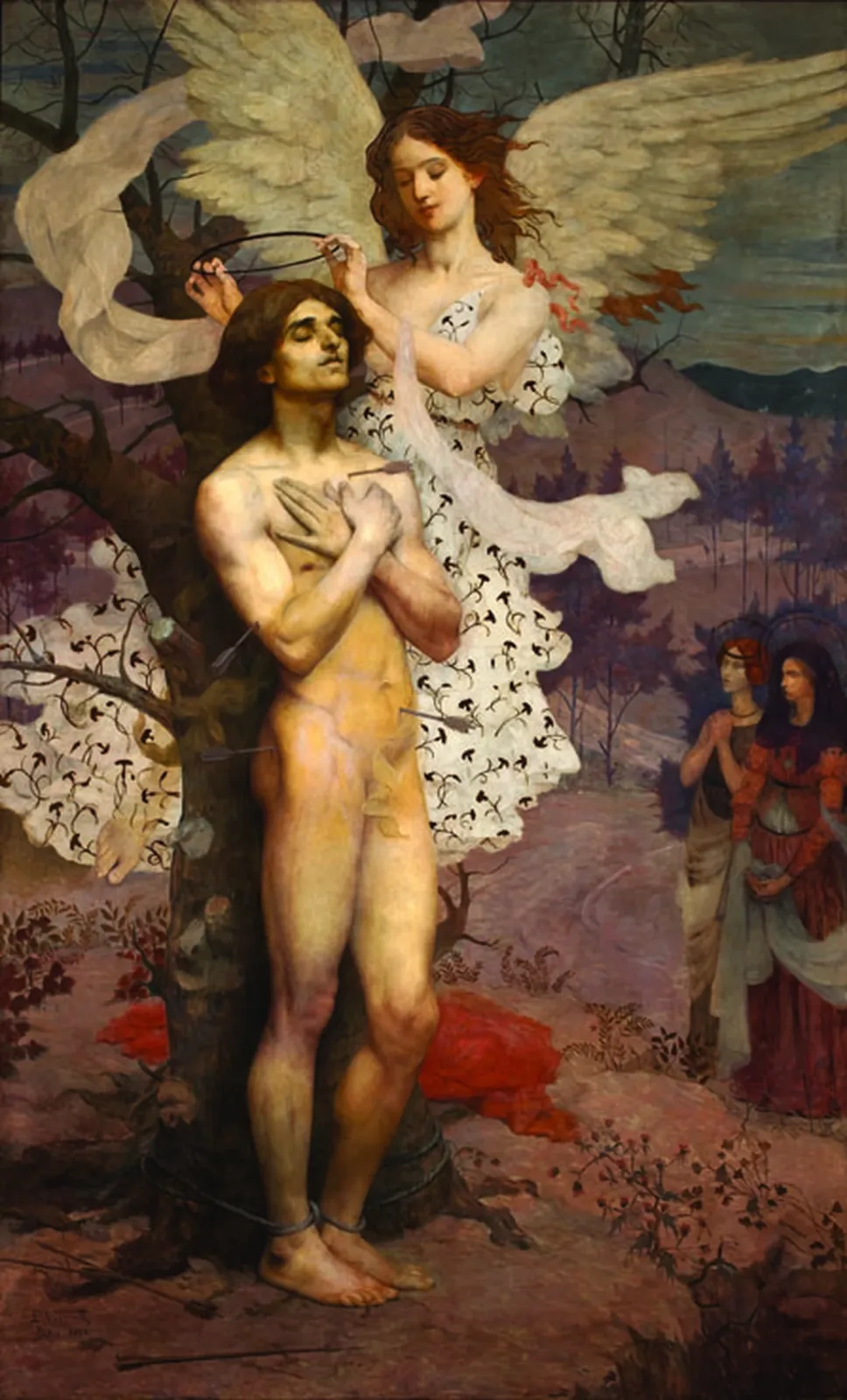 La Récompense de saint Sébastien, Eliseu Visconti