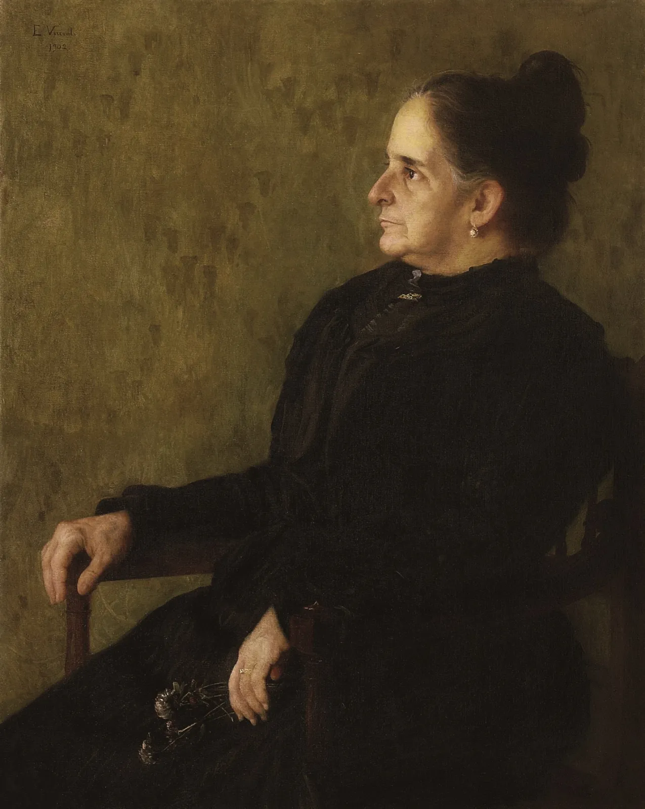 Portrait d'Adelaide Simas, Eliseu Visconti