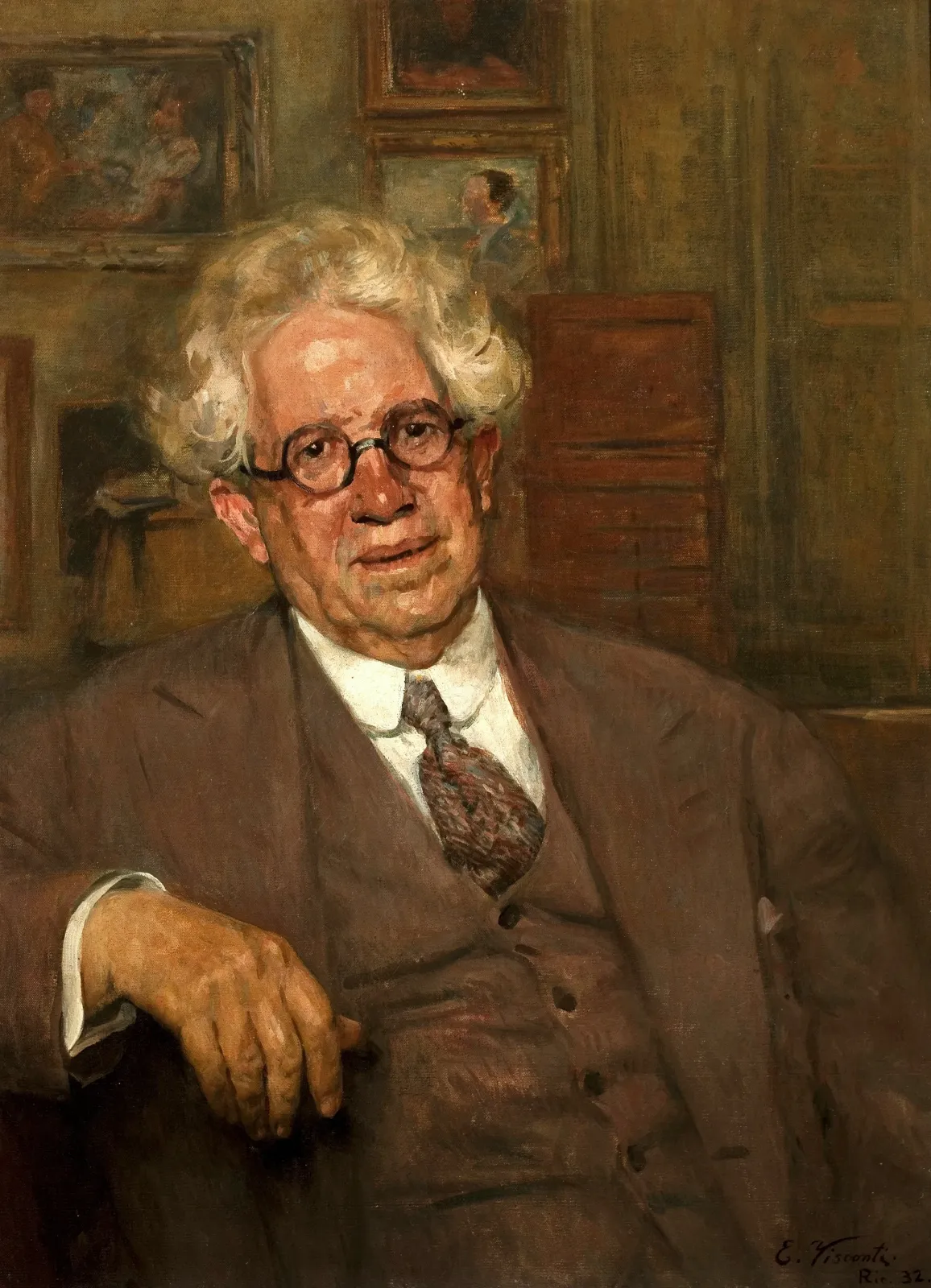 Portrait de José da Silva Brandão, Eliseu Visconti