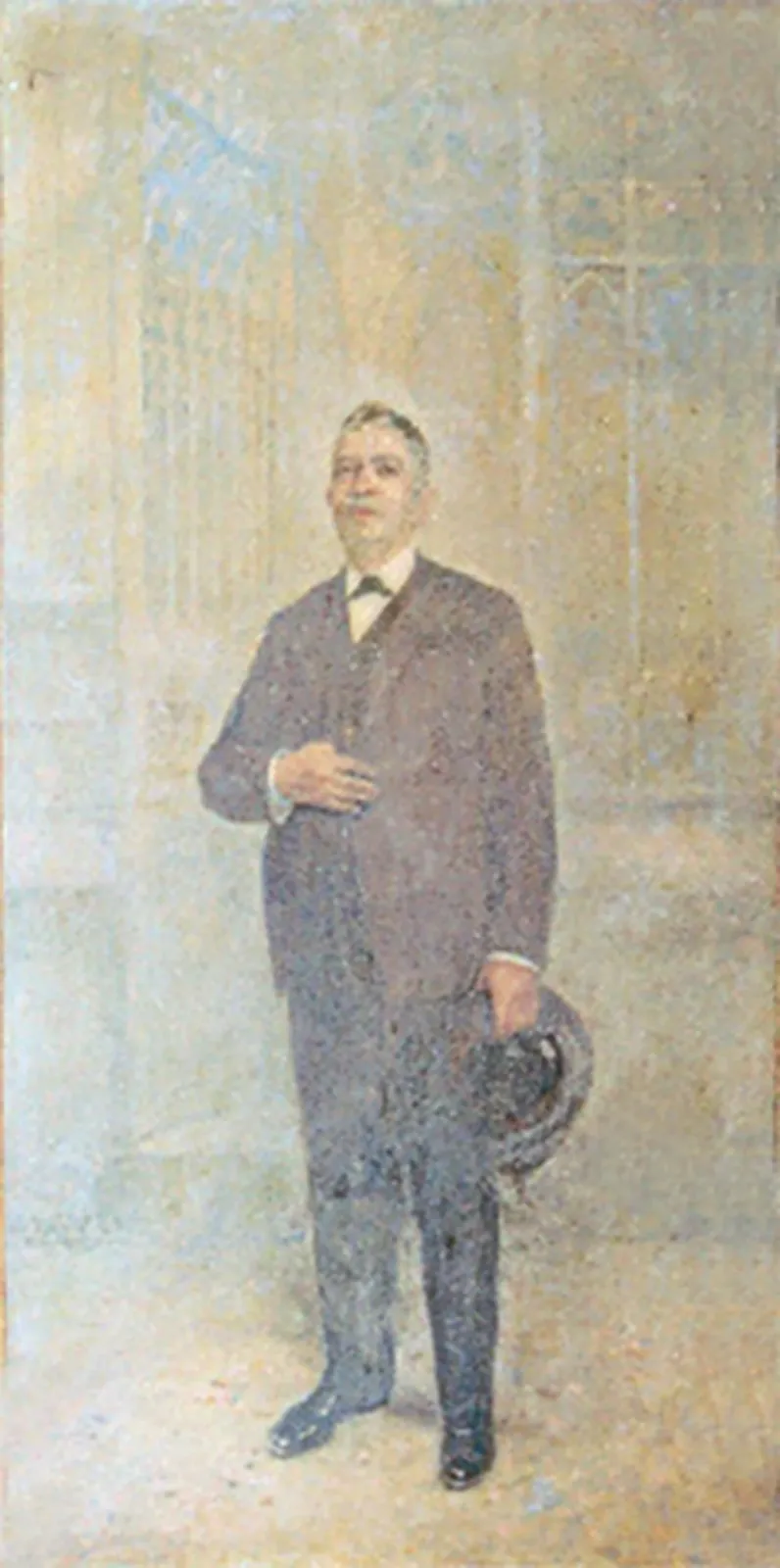 Portrait du commandeur Albino de Sá Coelho au chapeau, Eliseu Visconti
