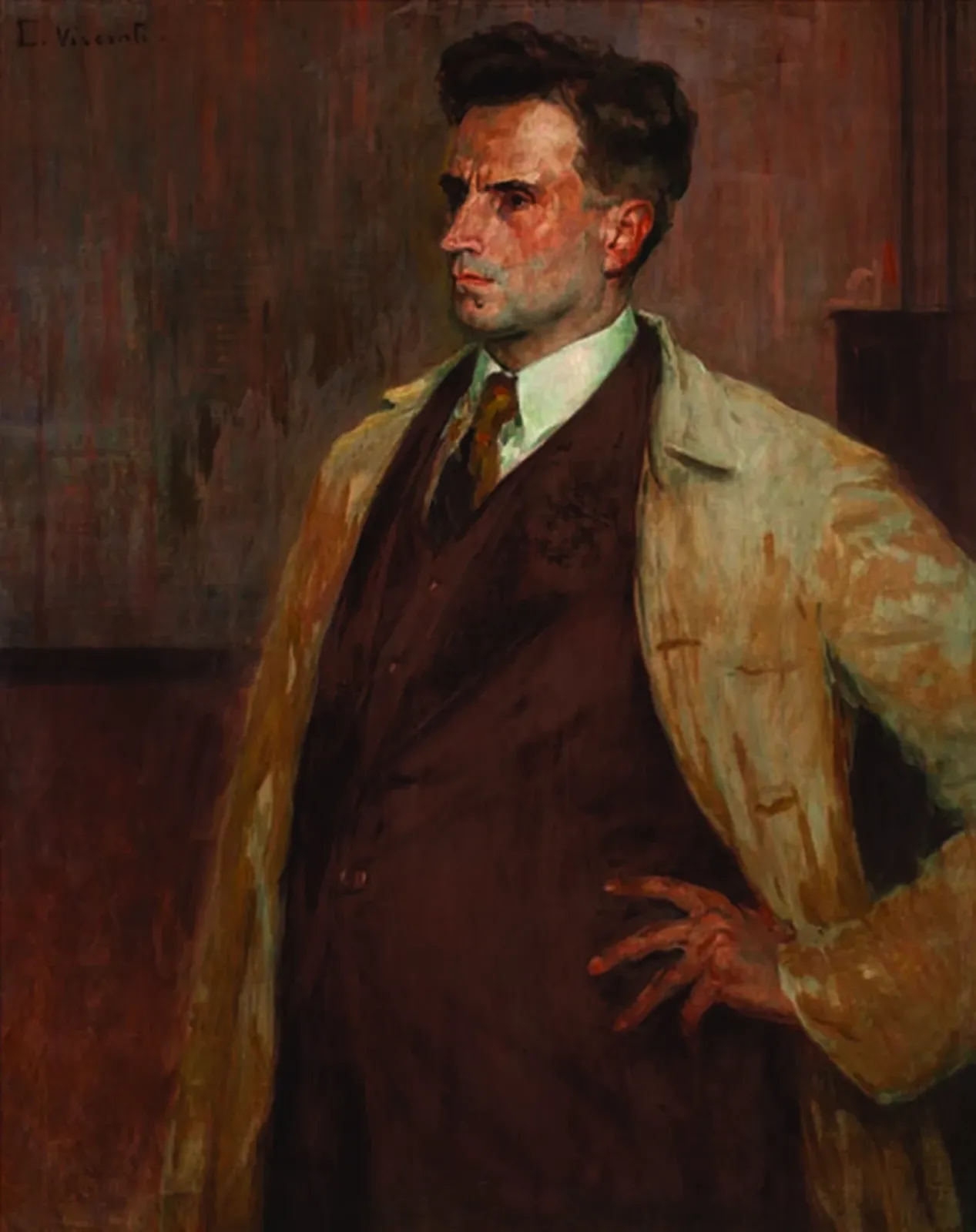Portrait du sculpteur João Zacco Paraná, Eliseu Visconti