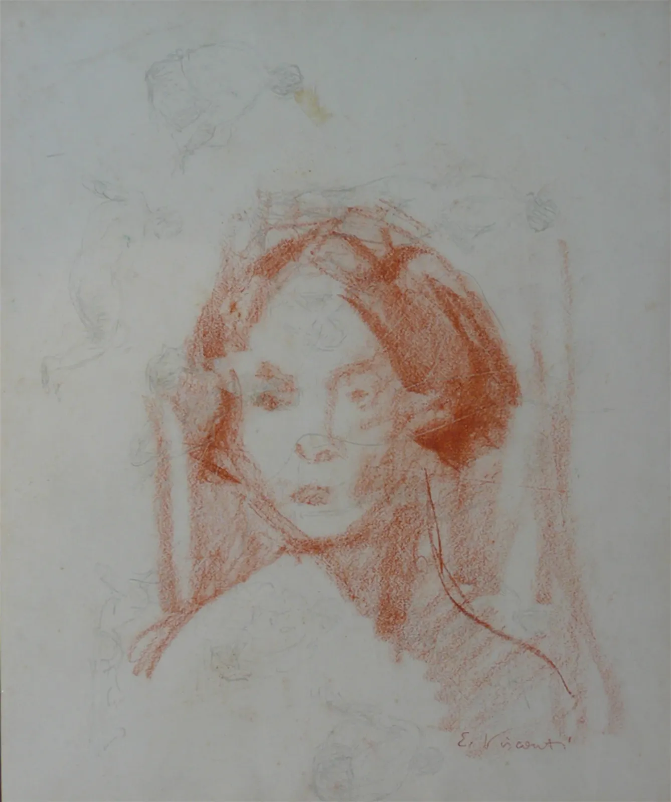 Visage féminin, Eliseu Visconti