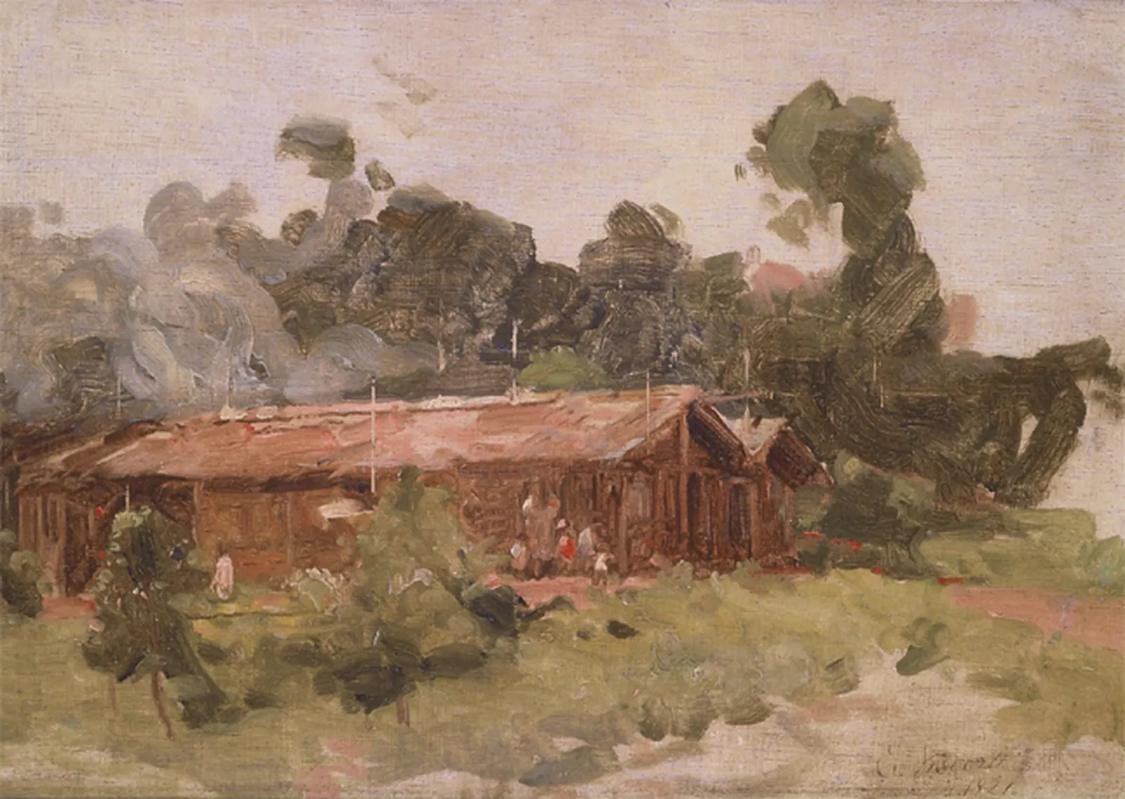 Vieille masure, Eliseu Visconti